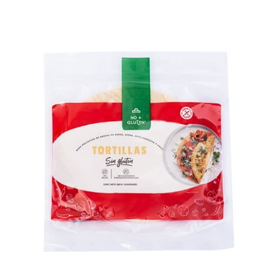 Tortilla Sin Glúten 8 Un 260 G No+Gluten