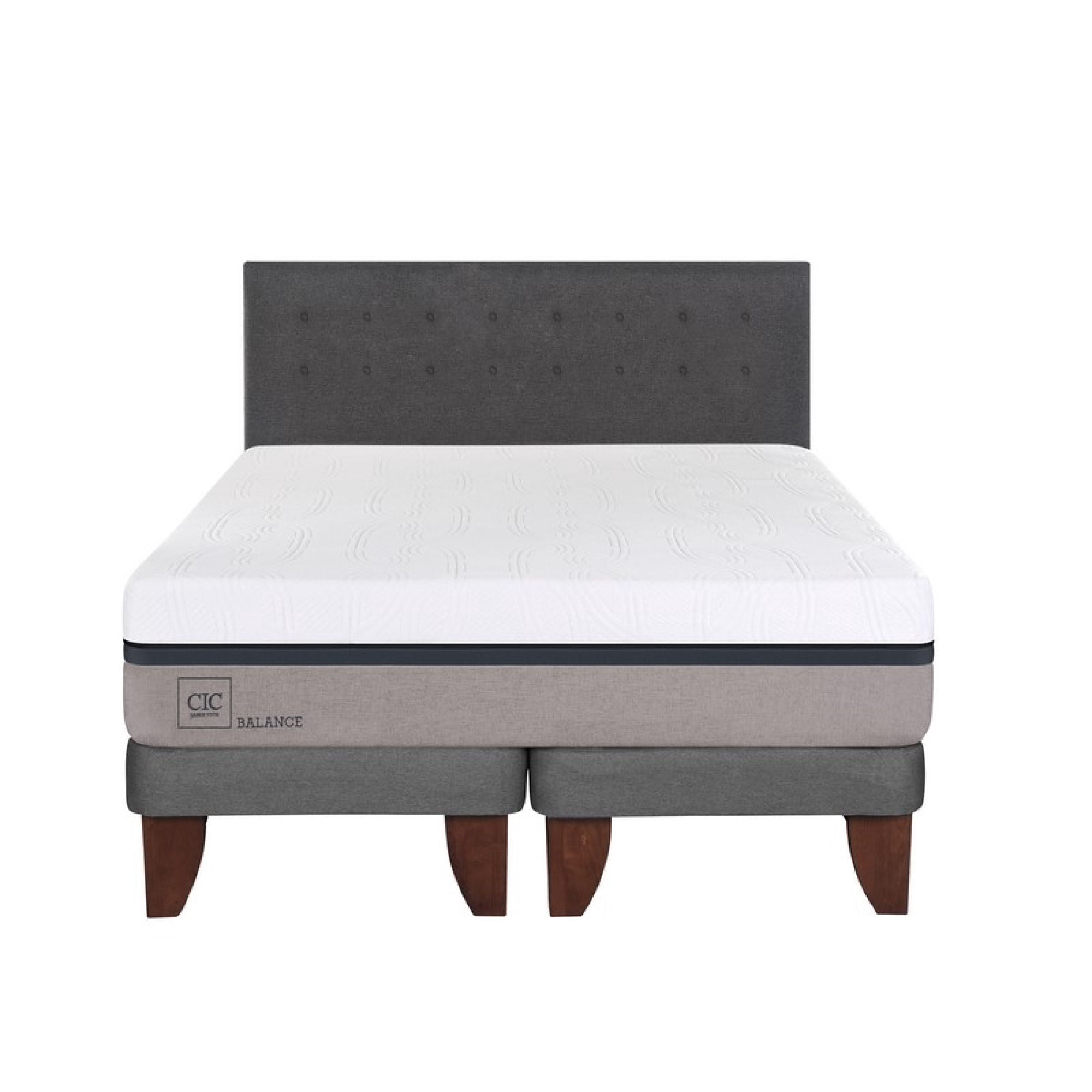 Cama Europea Balance King Base Dividida