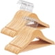thumbnail image 1 of Perchas de madera para niños SONGMICS, paquete de 20, madera maciza UCRW06NL, 1 of 7