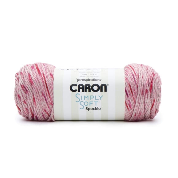 Hilo Caron Simply Soft Speckle Labial 141g Acrílico