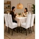 thumbnail image 1 of Juego De 6 Fundas Para Sillas De Comedor Ajustables Texturizadas, 1 of 6