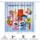 thumbnail image 2 of Babyfirst Equipo de colores-theme 4-Piece Shower Curtain Set with Rugs, Waterproof Bathroom Decor Set Includes Bath Mat, U-Shaped Rug, Toilet Lid Cover and Curtain with Hooks, 2 of 6
