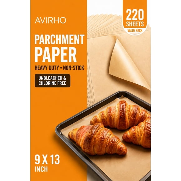 Papel pergamino Avirho 23×33 cm 220 unidades sin blanquear