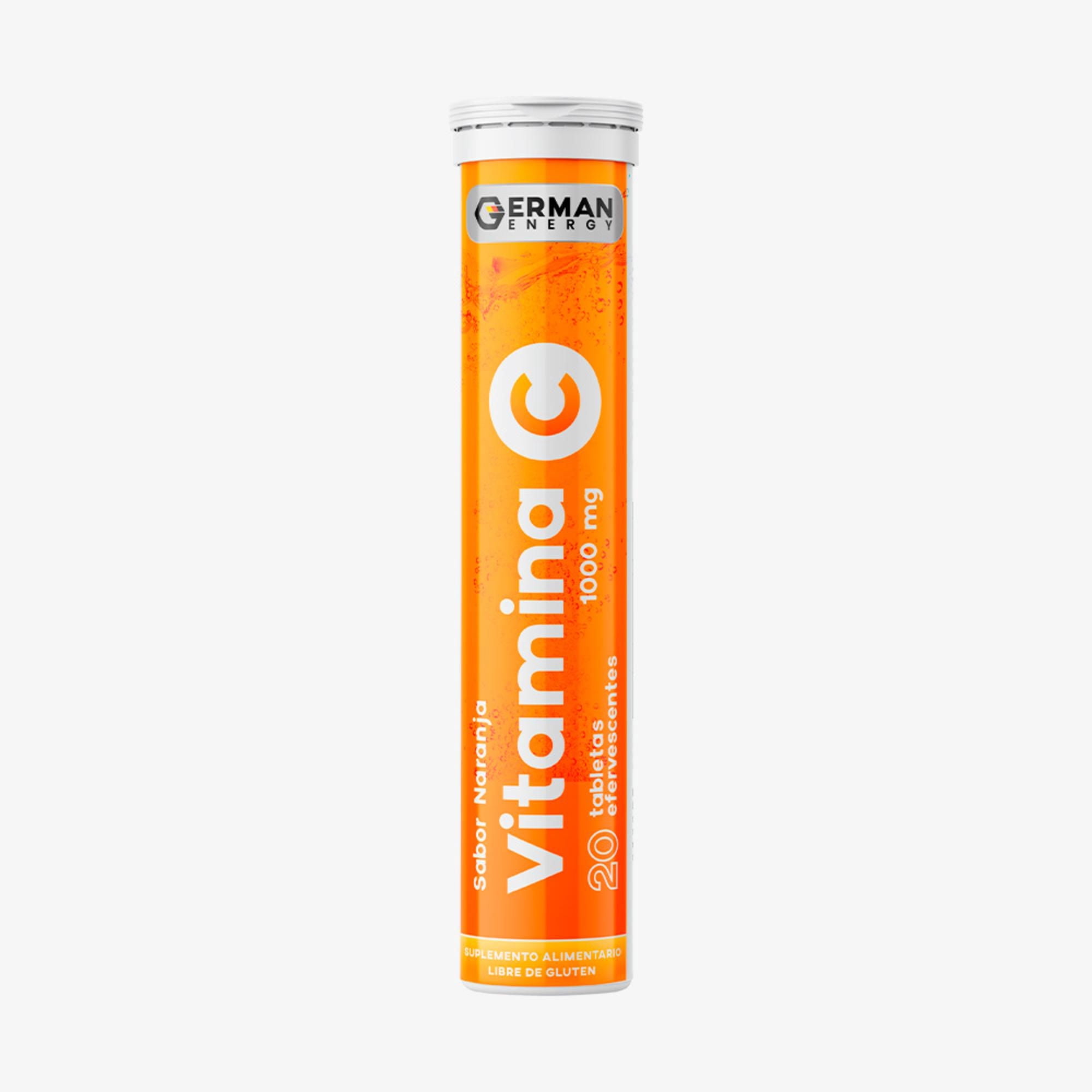 German Energy - Suplemento Vitamina C 1000 Mg Naranja