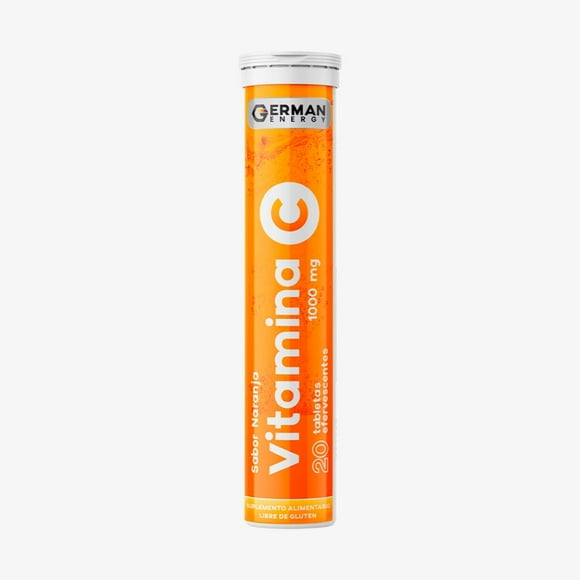 Suplemento Vitamina c 1000 mg naranja