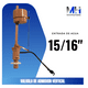 thumbnail image 2 of Valvula De Admision Vertical Wc 15/16 Llenado Rapido, 2 of 5