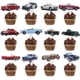 thumbnail image 1 of Cupcake Toppers Vintage Car 24 piezas, coche vintage y clásico, 1 of 6