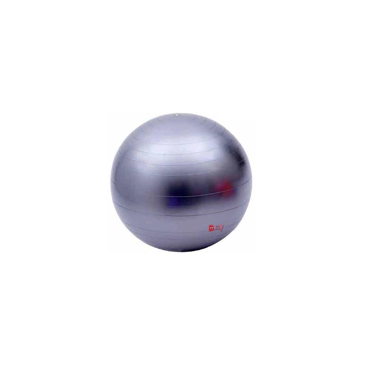 Puntostore - Pelota Balón Para Yoga O Pilates Con Inflador Gris - Ps