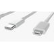thumbnail image 2 of Cable De Carga Para Celular Carga Rápida 3 Salidas Puntas Incluidas 3 en 1 2.4A Reforzado 1 mt. compatible para Iphone Micro Usb y Tipo C, 2 of 5