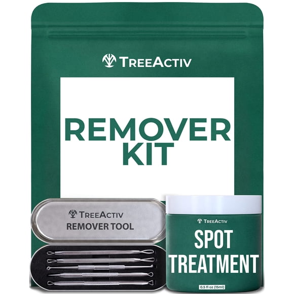 Kit de tratamiento y eliminación de manchas TreeActiv con arcilla bentonita