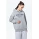thumbnail image 2 of Polerón Mujer Oversize Print Gris Melange, 2 of 4