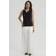 thumbnail image 2 of Polera Mujer Cuello Drapeado Negro, 2 of 8