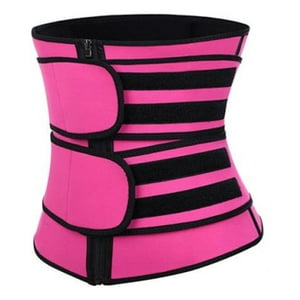 Genérico - Faja Corset Reductora Cintura Con Velcro Mujer Lau