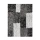 thumbnail image 1 of Shaggy Geometric 133 X 180 Gray, 1 of 3