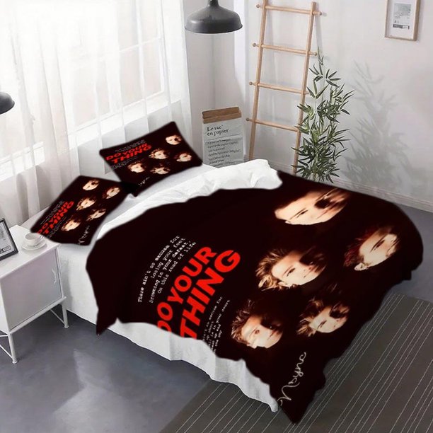 3pcs NSYNC Promotional Poster Duvet Cover Set - Bedding That Includes Soft Duvet Covers And Pillowcases Suitable for All Seasons