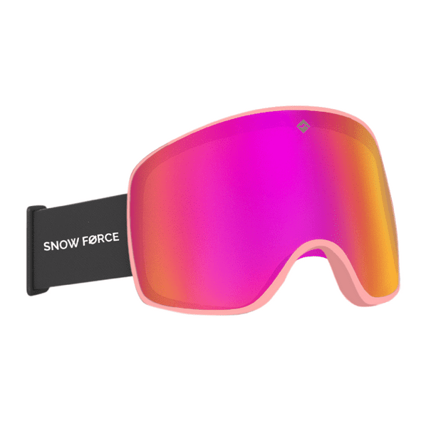 Antiparras Magnéticas Ski & Snowboard North Pole / Fucsia - Rosa - Negro