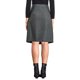 thumbnail image 3 of INSPIRE CHIC Falda de Oficina para Mujer a la Rodilla de Cintura Alta con Cuadros Tartán M Gris Oscuro, 3 of 5