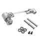 thumbnail image 5 of Kit de montaje de embrague de dirección de Metal para 124016 124017 124018 124019 1/12 reemplazo de pieza de repuesto de coche RC Plata, 5 of 5