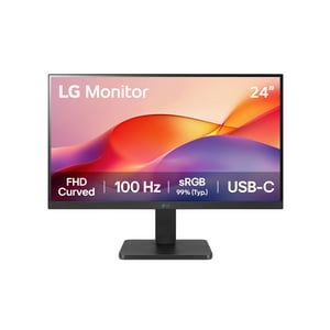 Monitor Lg 23,8"" Curvo Fhd 100Hz Usb-C Va