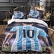 thumbnail image 3 of Lionel Messi Quilt Cover Bedding Sets Football Star Print Single Double Microfibre Duvet Cover Set, 3 of 3