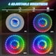 thumbnail image 3 of Flying Disc HYES, paquete de 2, 14 modos de luz, recargable, 3 of 9