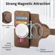thumbnail image 3 of Funda Billetera Magnética para Xiaomi 13T Soporte Tarjetas Desmontable Marrón, 3 of 6