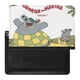 thumbnail image 1 of Jorge Y Marta Porta Pasaporte Y Cartera De Viaje Premium De Cuero Pu Funda De Pasaporte Bloqueo Rfid Con Ranuras Para Tarjetas De Crédito Estuche Para Libro De Pasaporte Para Familia 10cm × 15cm, 1 of 6