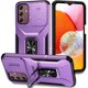 thumbnail image 1 of Funda Armada para Samsung Galaxy A15 5G con Tapa Deslizante y Soporte Magnético Giratorio Morado, 1 of 5