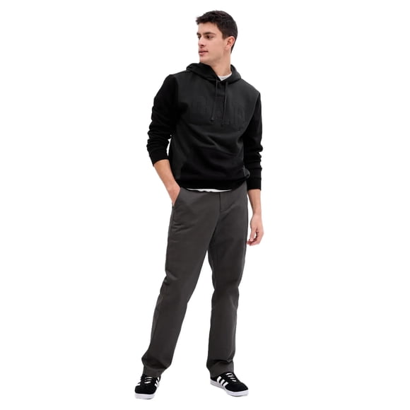 Pantalones GAP Essential Khaki Original Fit Soft Black para hombre