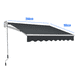 thumbnail image 2 of Toldo 2×1,5mt con Brazo Retráctil Negro, 2 of 2