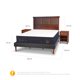 thumbnail image 3 of Cama Europea Curve Super Premium King New Torino S/T, 3 of 16