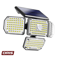 Foco Solar De Muro Con Sensor Grande Oris 1 Un