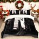 thumbnail image 1 of Featuring a Silhouette of a Mysterious Figure Printed Duvet Cover Set Essential Bedding for Home And Guest Rooms Suitable for All Seasons with Various Colorful, 1 of 1
