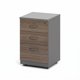 thumbnail image 2 of Cajonera Pedestal Móvil 3 cajones Java (gris), 2 of 2