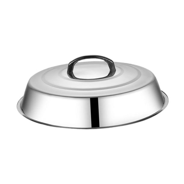 Funda para vaporera, funda para hamburguesas, accesorios para parrilla, cúpula para derretir queso, tapa para olla de cocción para sartén interior y e 48 centímetros