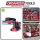 thumbnail image 2 of Organizador de herramientas PERCH para herramientas inalámbricas Milwaukee M18/18V, 2 of 7