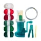 thumbnail image 3 of Tejedor de carrete Manual fácil de tejer, adorno para el hogar, máquina trenzadora de cuerda, herramienta para tejer para pulsera, suéteres para adult Hilo de 6 colores verde, 3 of 5