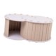 thumbnail image 3 of Cama De Túnel De Gato Transpirable Para Cubierta Extraíble Escondite Nido De Gato Resistente A Los Rasgu?os, 3 of 5