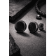 thumbnail image 2 of Aros Belida Acero Inoxidable Unisex Pendientes Modernos Negro, 2 of 3