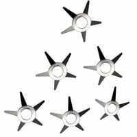 Bobbin Case Star Disc Cutex, Paquete De 6 Unidades, Para Máquina De Coser