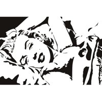 Rienda Libre Graphics - Decomural Marilyn Monroe Movies Film Ws-17994