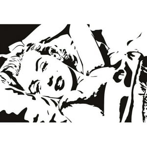 Rienda Libre Graphics - Decomural Marilyn Monroe Movies Film Ws-17994