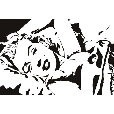 Rienda Libre Graphics - Decomural Marilyn Monroe Movies Film Ws-17994