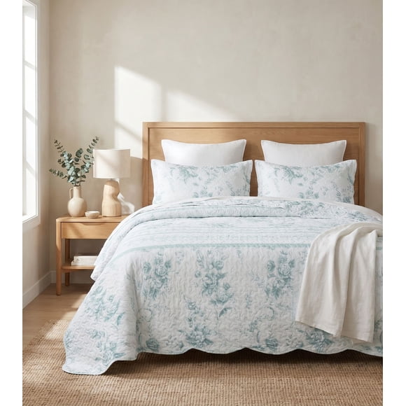 Cubrecama Quilt Verano King - Giverny Monet XF80
