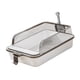 thumbnail image 2 of Inodoro Para Gatos Con Parte Superior Abierta, Lavabo De Arena Para Gatos, Suministros Para Mascotas, Bandeja Para Arena Para Gatos, Color Blanco, 2 of 5