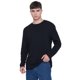 thumbnail image 1 of Polera Hombre Manga Larga Lisa Negro Corona, 1 of 5
