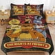 thumbnail image 1 of x242 Five Nights at Freddy's Bed Duvet Cover Microfiber Bedding Sets 3D Printed Lightweight 3 Piece Comforter Sets, 1 Duvet Cover And 2 Pillow Shams for Kids Boys Girls 79"x90" jn242, 1 of 5