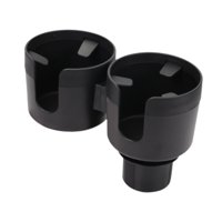 Magideal - Extensor De Portavasos Automotriz, Accesorios Desmontables, Soporte Multifuncional Para Bebidas Para Coche, Base Expandible Para Camiones Automotrices Negro