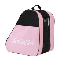 Ioensy - Bolsa De Zapatos De Patinaje Bolsa De Almacenamiento De Patines Transpirable Bolsos Bolsa De Patines Rosa