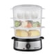 thumbnail image 1 of Vaporera de Alimentos Elite Gourmet 9 qt 3 Niveles Acero Inoxidable, 1 of 8
